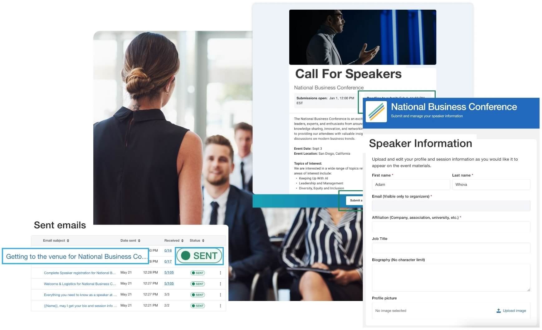 Speaker management software