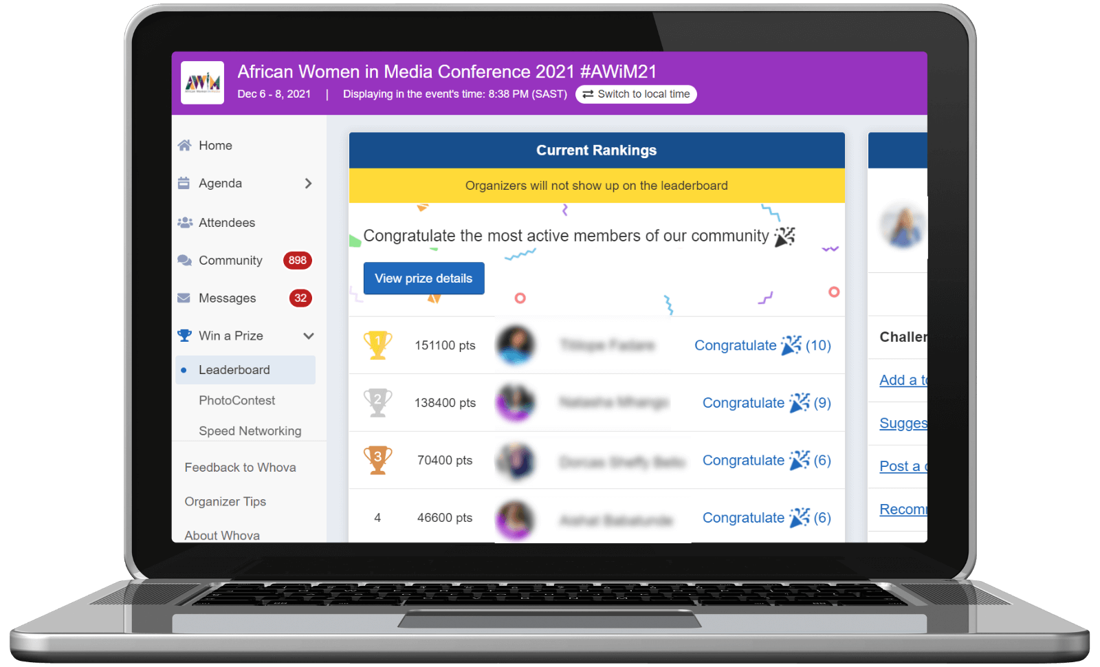 African Women in Media Conference 2021 - Leaderboard Contest