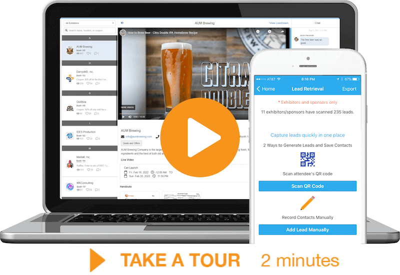 Lead Retrieval App for Trade Shows