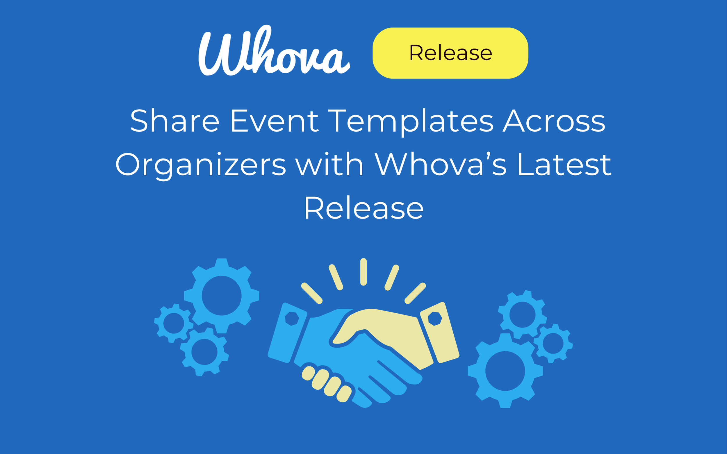 Share Event Templates Across Organizers with Whova’s Latest Release