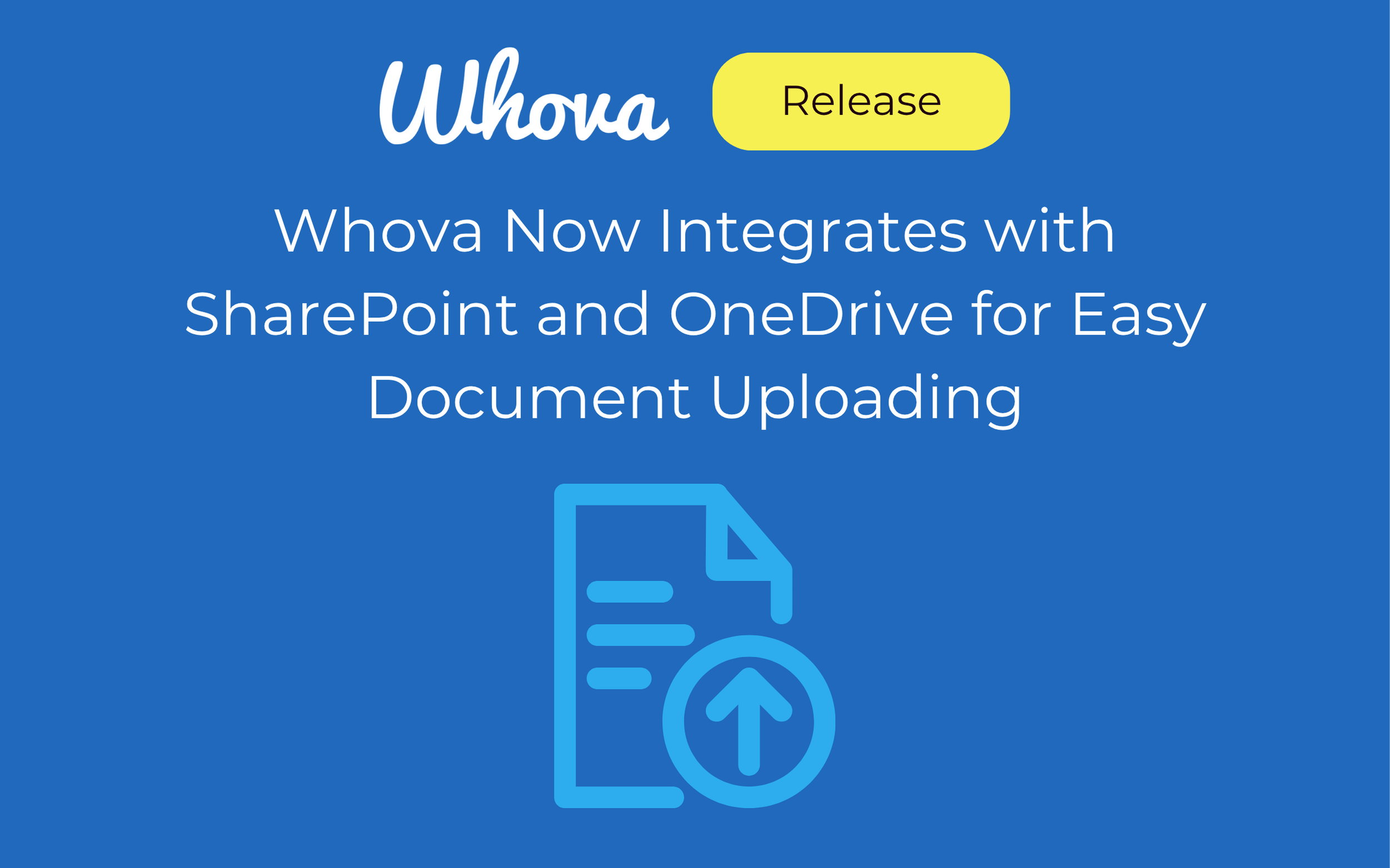 Whova Now Integrates with SharePoint and OneDrive for Easy Document Uploading