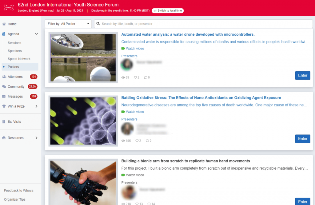 London International Youth Science Forum 2021 - Artifact Center