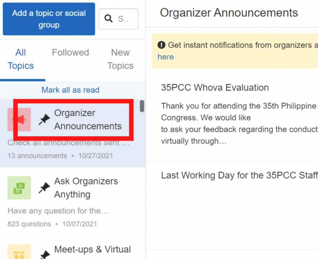 35th Philippine Chemistry Congress 2021 - Organizer Announcements