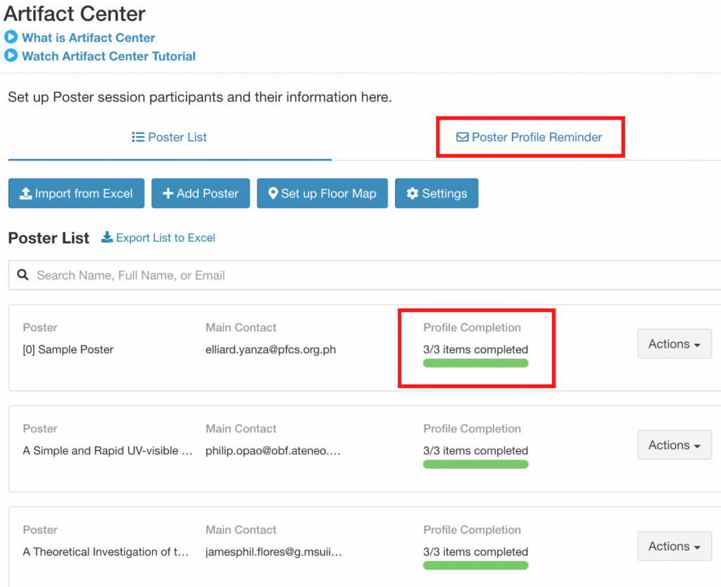 35th Philippine Chemistry Congress 2021 - Artifact Center