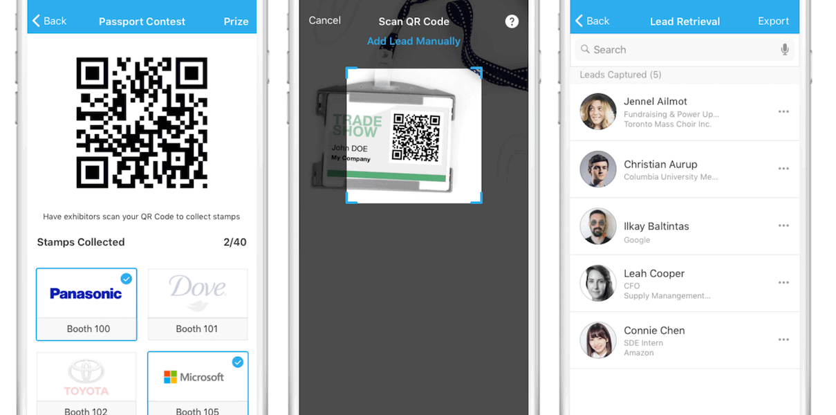 Whova's passport contest
