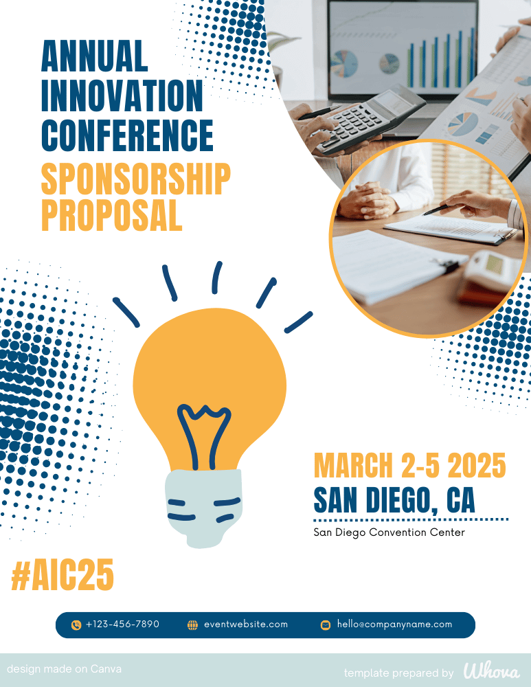 Event sponsorship template cover image example