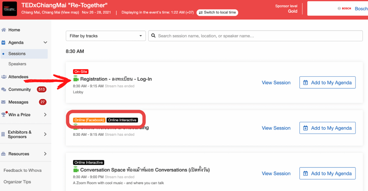 TEDxChiangMai "Re-Together" 2019 - tracks