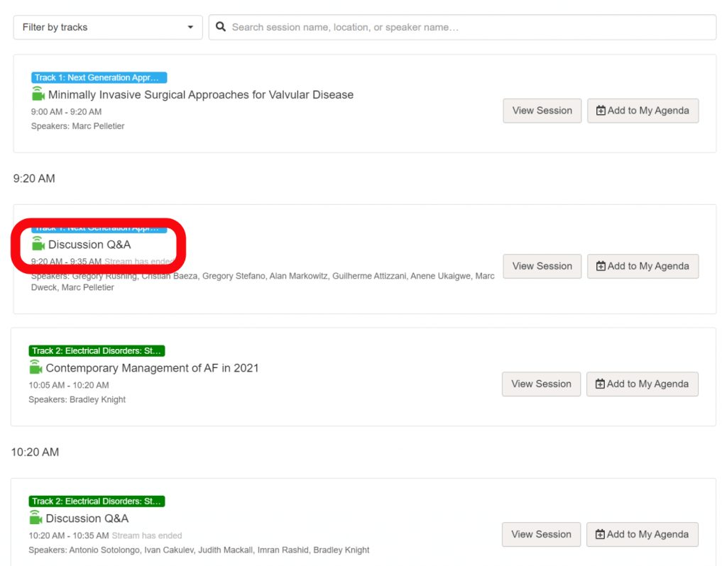 University Hospitals' Cardiovascular Disease Update 2021 - Agenda