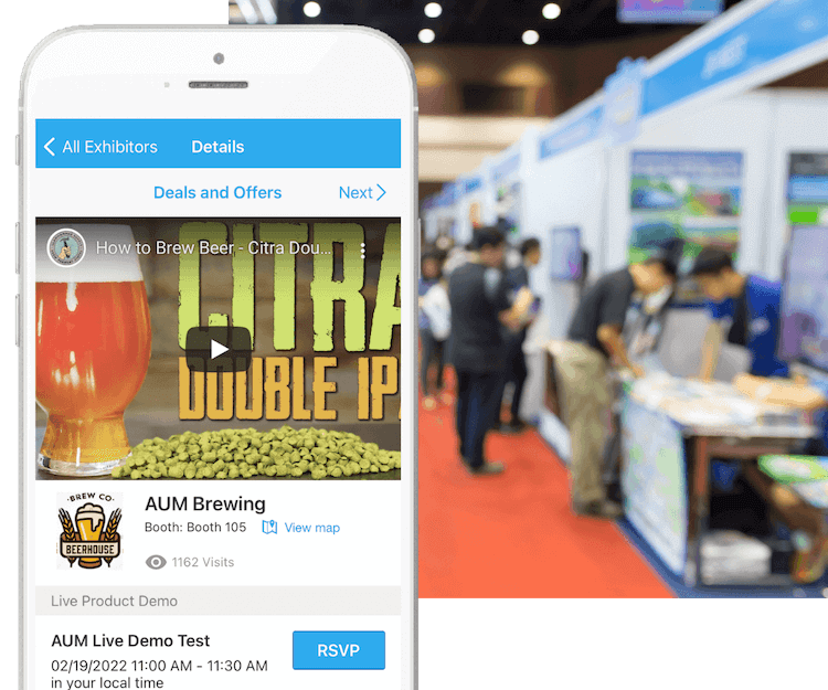 Hybrid event platform for higher sponsor and exhibitor ROI
