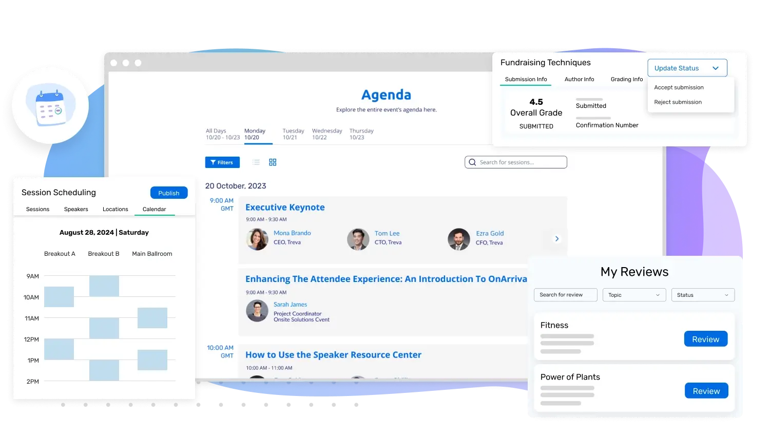 Cvent speaker management